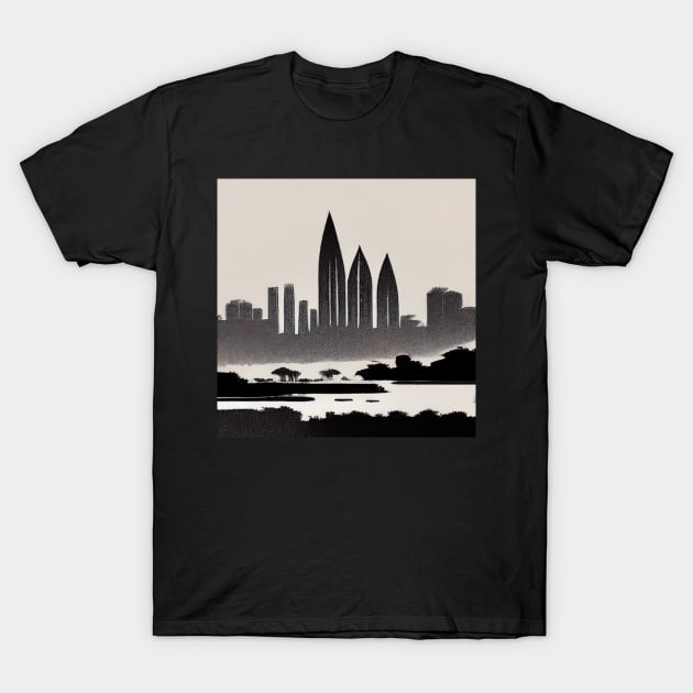 Dar Es Salaam | Comics style T-Shirt by ComicsFactory